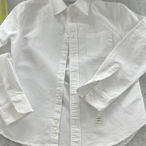 Thom Browne Classic White Button Down Shirt